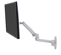Ergotron - LX Single Monitor Arm VESA Wall Mount - for Monitors Up to 34 Inches 7 to 25 lbs - White
