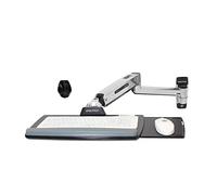 Ergotron LX Sit-Stand Wall Mount Keyboard Arm - Wall Mount for Keyboard/Mouse - Aluminium - Polished Aluminium - Wall-mountable - for P/N: 45-353-026