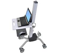Ergotron neo-flex laptop cart gris portátil carro/soporte de suelo co