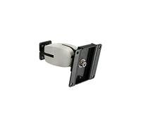 Ergotron - Soporte de Monitor Individual de la Serie 100, Montaje en Pared VESA - para Monitores de Hasta 38 Pulgadas, 0 a 23 lbs - Doble Pivotante