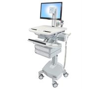 Ergotron styleview aluminio, gris, blanco panel plano carro multimedia