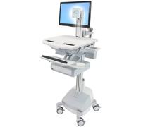Ergotron styleview aluminio, gris, blanco panel plano carro multimedia