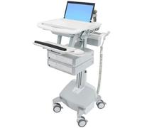 Ergotron styleview aluminio, gris, blanco portátil carro multimedia