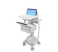 Ergotron styleview aluminio, gris, blanco portátil carro multimedia