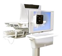 Ergotron SV Rear VESA Mount Kit 55,9 cm (22") Negro - Soporte de Pared para Pantalla Plana (9,1 kg, 55,9 cm (22"), 75 x 75 mm, 100 x 100 mm, Negro)