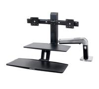 Ergotron WorkFit-A Soporte Monitor Mesa 5 a 24" VESA 75x75 a 100x100 Max 11,3Kg