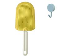 ERGRFHNL Cat Tongue Comb, Celery Pets Cat Tongue Comb, Cat Tongue Brush, Cat Brushes For Indoor Cats, Cat Brush For Shedding, Cat Comb For Shedding (Yellow)