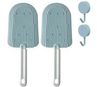 ERGRFHNL Cat Tongue Comb, Celery Pets Cat Tongue Comb, Cat Tongue Brush, Cat Brushes For Indoor Cats, Cat Brush For Shedding, Cat Comb For Shedding (2pcs Blue)