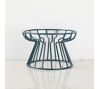 Erhöhter Katzennapf aus Keramik - Erhöhter, rutschfester mit Metallständer, flacher mit Schnurrhaarentlastung, im nordischen Stil mit hohem Boden | Komfortables und GE