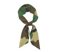 ERhoug Bufanda de moda para mujer, diseño de camuflaje militar verde, pañuelo cuadrado de seda satinada, pañuelo para la cabeza, pañuelo para el cuello