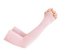 ERHTGUO 1 par de Mangas compresión for Brazos for Hombres y Mujeres: fútbol, protección Solar, Voleibol Entrenamiento(Pink)