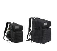 ERHTGUO 25L/45L Trekking Backpack, Suitable For Travel, Sports and Daily Use. Applicable To Camping, Outdoor and Activities(Black,45L)