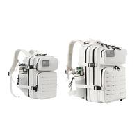 ERHTGUO 25L/45L Trekking Backpack, Suitable For Travel, Sports and Daily Use. Applicable To Camping, Outdoor and Activities(White,45L)