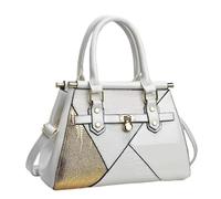 ERHTGUO Bolsos de charol for mujer, exquisitos bolsos cruzados hombro for(Color 6)