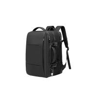 ERHTGUO Business Backpack For Men Waterproof Anti-Theft 15.6” Laptop Casual Large Capacity Expandable Travel Bag Short Trip(8866-Black)