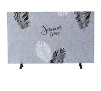 ERHTGUO Choose From Multiple Sizes Of Universal TV Dust Covers For LCD And LED Flat Screen Televisions With Washable Fabric(129x72cm)