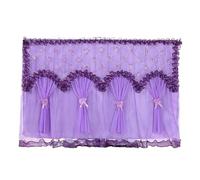 ERHTGUO Embroidered Lace Television Dust Cover Soft Fabric Computer Monitor Protection Household Printed Flower TV Home Decoration(Color3,45inch 100x60cm)