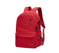 ERHTGUO Large Capacity Travel 15.6 Inch Laptop Backpack For Man Women's Waterproof Casual Nylon Teenagers College School Bag Male(Oxford-College Red)