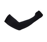 ERHTGUO Mangas de protección Solar Verano for Hombre, Seda Hielo, Tallas Grandes, Guantes, Mangas Secado rápido, Calentadores Brazos(Black-Finger)