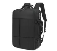 ERHTGUO Men Travel Backpack Vacuum Compression 19 Inch Laptop Business Large Capacity School Expanded Hiking(Beige)