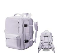 ERHTGUO Men Women Large Capacity Air Extended Vacuum Compression Travel Backpack Laptop, Clothing Storage Bag, Cabin(Purple)