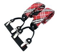 ERHTGUO Men's Fashion Accessories Suspenders Trouser Braces 3.5cm Wide Y-Back 6 Clips Wedding Party Event Father Husband(BD-A21)