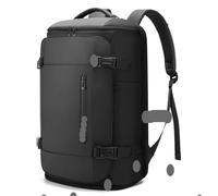 ERHTGUO Multi Men Backpack Sports Travel Business Large Capacity Dry and Wet Separation Outdoor Hiking with Shoe Compartments(Black)