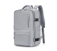 ERHTGUO Travel Male Backpack 40x20x25 17 Inch Bag Waterproof Business 45x36x20 Schoolbag(Grey,L)