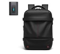 ERHTGUO Travel Women Backpack 16 Inch Vacuum Compression Laptop Charging School Extended Hiking Business(Black-Pumps)