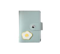 ERHTGUO Women Card Holder Wallet PU Leather Cute Cartoon 26 bit Case School Men Credit Passport Bag ID(4)