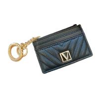 ERHTGUO Women's Card Bag Coin Purse Bus Portable Carry-on Bank Storage ID Key(Black)