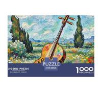 Erhu 1000 Piece Jigsaw Puzzle For Adults Family Challenge Toys Stress Relief Puzzle Exercise The Memory of The Brain For Adults Gifts 38x26cm/1000pcs