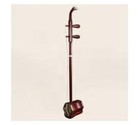 Erhu chino, Erhu africano de hoja pequeña de sándalo rojo, instrumento de cuerda étnico profesional con accesorios de tubo hexagonal
