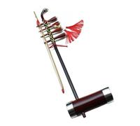 Erhu chino, Erhu chino de dos cuerdas, instrumento musical tradicional folclórico de madera maciza hecho a mano.(4 Strings)