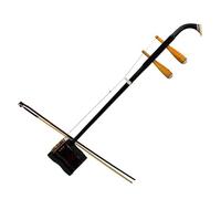 Erhu chino, Erhu chino, instrumento de cuerda popular, madera blanca, con arco y estuche.