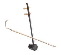 Erhu chino, Erhu hexagonal de madera maciza de palisandro. Incluye arco y accesorios for principiantes.