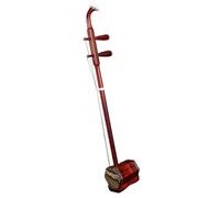 Erhu chino, Erhu hexagonal de palisandro de hoja pequeña, instrumento musical tradicional chino con estuche de almacenamiento