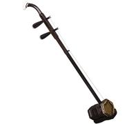 Erhu Chino Instrumento Musical Erhu Hexagonal De Sándalo Amarillo Y Negro, Instrumento De Cuerda Popular Chino Con Accesorios