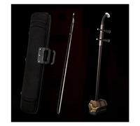 Erhu Chino Instrumentos Musicales De Cuerdas Chinas Erhu De Palisandro Negro, Violín De Dos Picaduras Con Juego Completo De Accesorios
