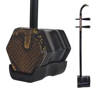 Erhu De Sándalo Negro, Violín Chino De Dos Cuerdas, Instrumentos De Música Nacional Tradicional, Con Accesorios Y Estuche Gratuitos, Para Principiantes