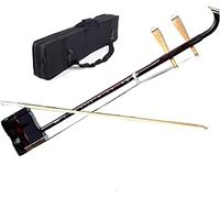 Erhu, Instrumento Erhu Erhu madera maciza dos cuerdas Urheen violín instrumentos musicales de cuerda con arco y estuche instrumento Erhu