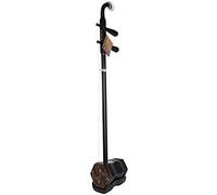 Erhu Instrumento musical Erhu de madera tradicional nacional chino un violín de 2 cuerdas de nivel básico Huqin para principiantes regalos para amantes de la música (Color: Negro Tamaño: 8213 cm)