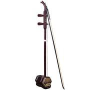 Erhu Instrumento musical Erhu tradicional étnico chino de madera maciza para principiantes para tocar y practicar el violín de 2 cuerdas Huqin accesorios básicos (color: rojo)