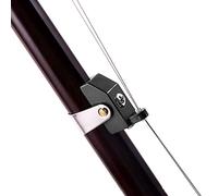 Erhu Qianjin Universal Urheen String Fixing Part Ajustable Multifuncional Instrumento Musical Accesorio Reemplazo Negro