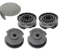 ERHUO Carrete de Recortadora, Bobina y línea para Bosch EasyGrassCut23, 18, 26, 18-260, 18-26 Art 23/26 SLGrass Trimmer，Cortacésped F016800569 F016800385 (SZ-BS-4+1NEW)