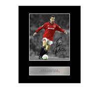 Eric Cantona Firmado Foto enmarcada Manchester United FC