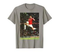 Eric Cantona Leap Copa Mundial de Fútbol del Manchester United Camiseta