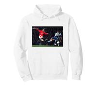 Eric Cantona Manchester Utd League Cuartos de Final Fútbol Sudadera con Capucha