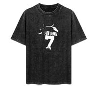 Eric Cantona Mens Black T-Shirt Top Unisex tee XL