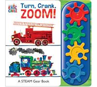 Eric Carle Turn Crank Zoom Go Go Gear Book: A Stem Gear Book (World of Eric Carle)
